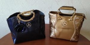 MCD Bright Lacquered Platinum Leather Bag photo review