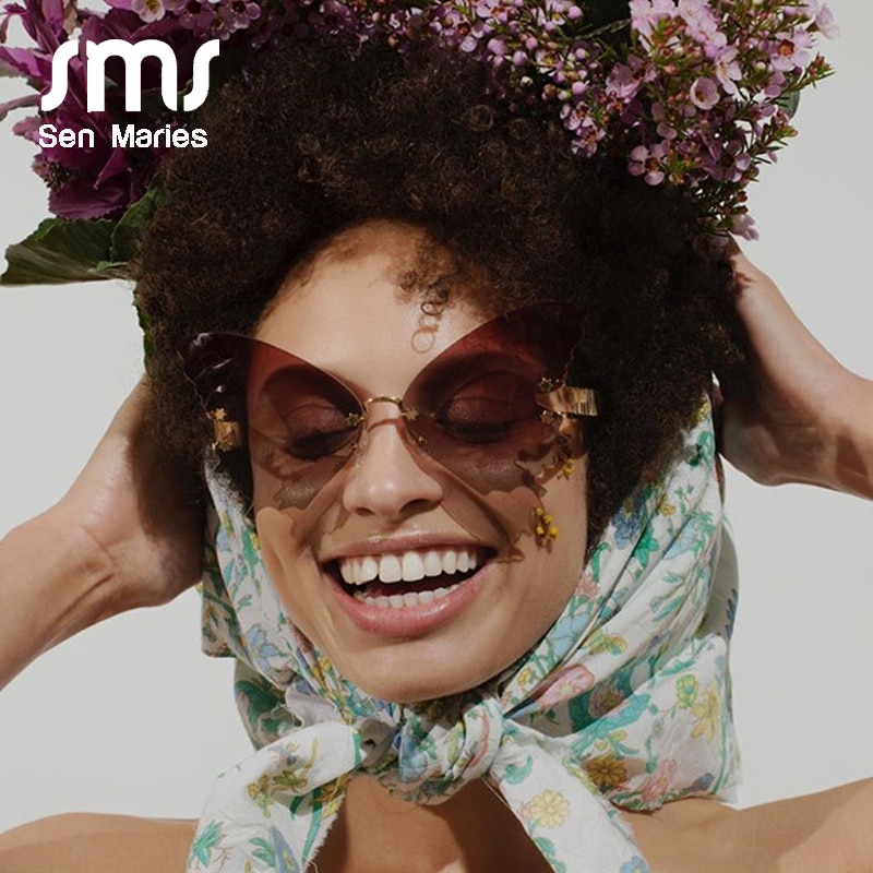 Sen-Maries-Butterfly-Rimless-Sunglasses-Women-Luxury-Brand-Designer-Fashion-Oversized-Steampunk-Sunglasses-Vintage-Eyewear-UV400-2